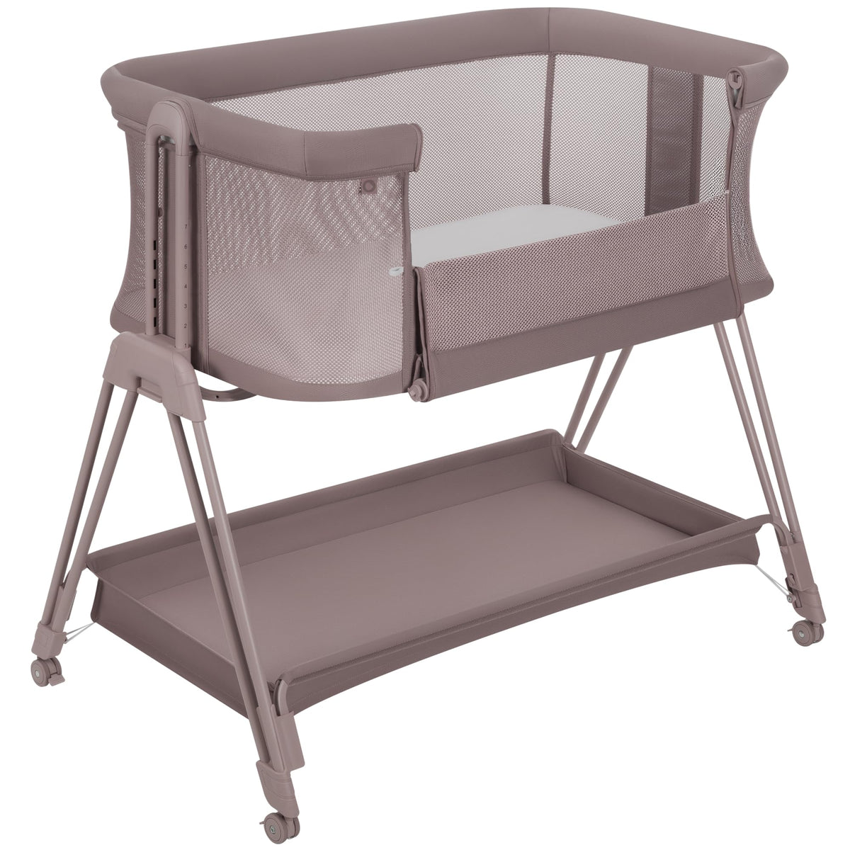 Lionelo Luna EIN vooditasku ja reisivoodi madratsiga, beež (Beige Taupe), kuni 9 kg