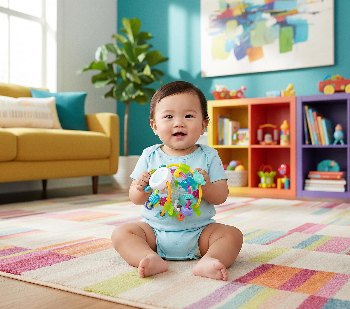 Playgro Play & Learn mängupall beebile