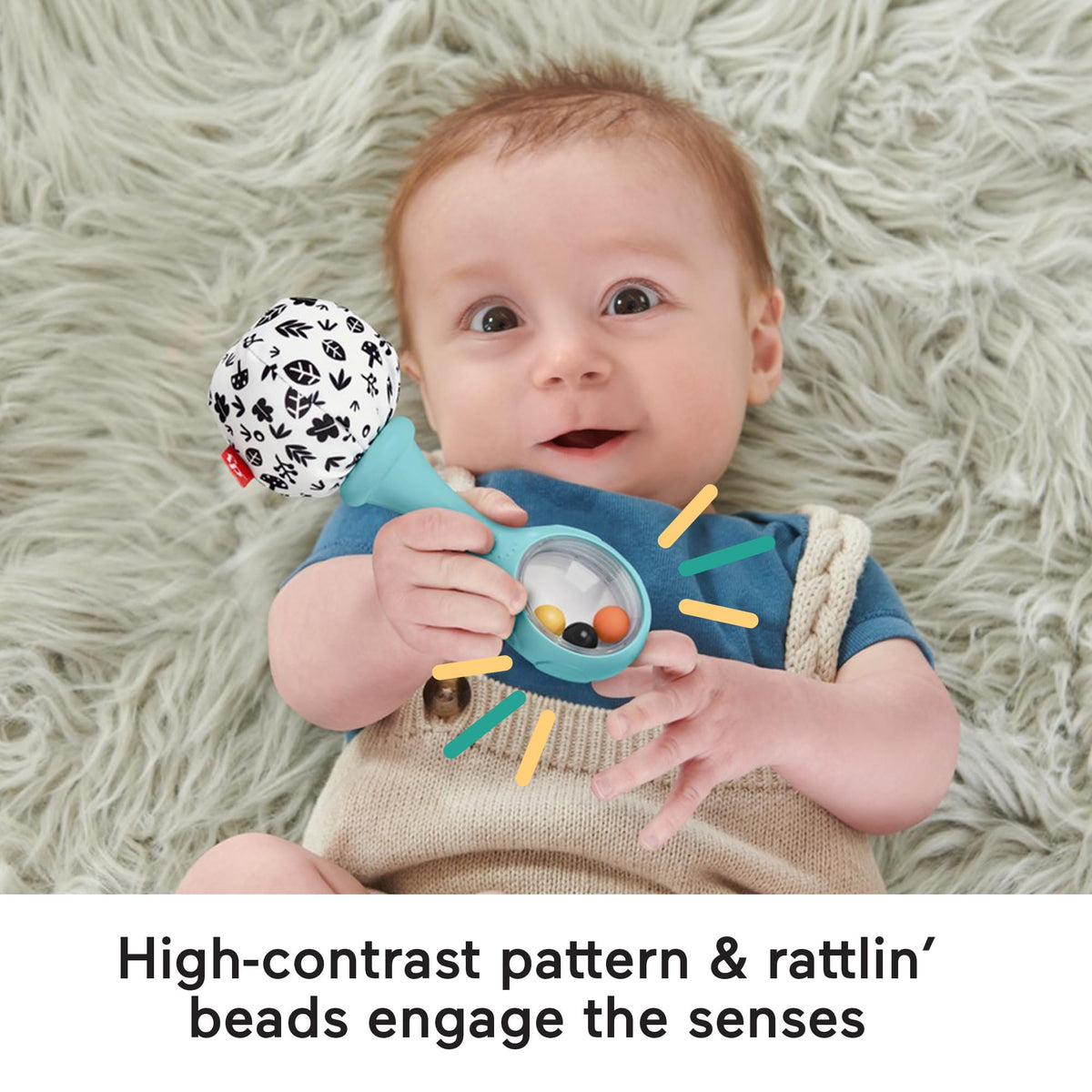 Fisher-Price Rattle ‘n Rock Maracas kõristid, 2 tk, 3+ kuud