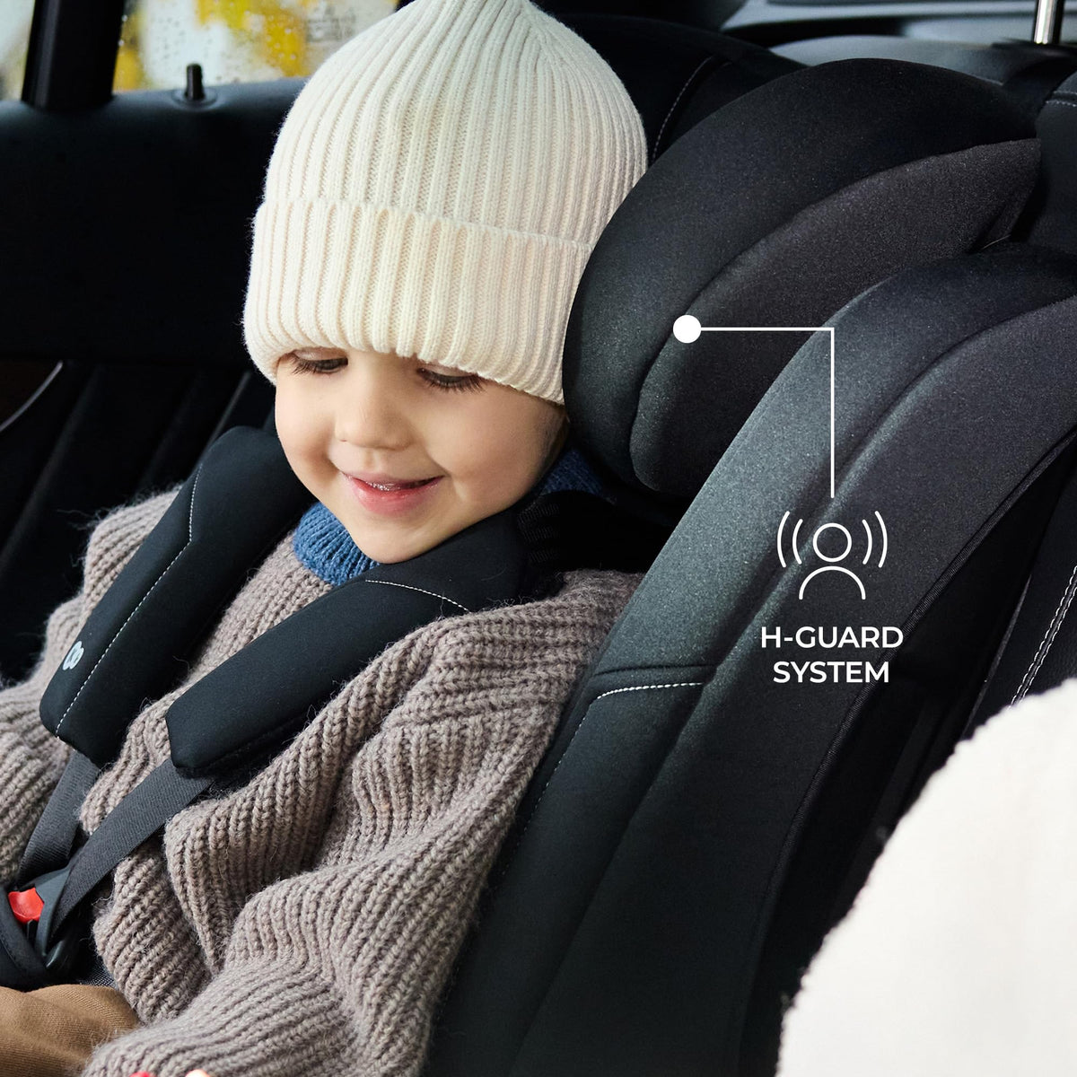 Kinderkraft Safety FIX 3 PRO i-Size turvatool 76–150 cm, Isofix, roosa