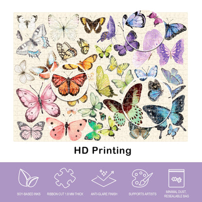 TAOZI&LIZHI butterfly puzzle "Butterfly Beauty", 1000 pieces