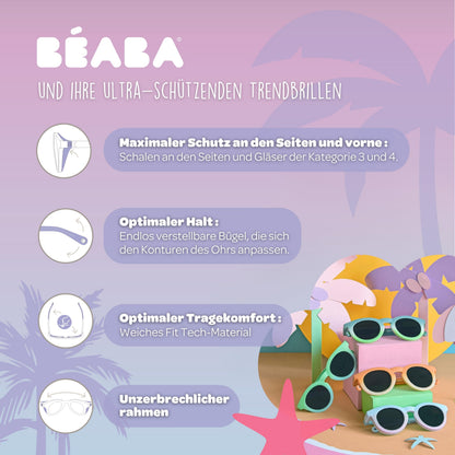 Béaba laste päikeseprillid Merry Barbie 2-4 a, CAT 3, 100% UV-kaitse