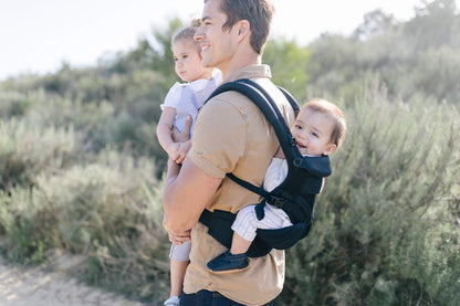 Ergobaby Omni 360 Cool Air Mesh ergonomic baby carrier, 0–3 years, 4 carrying positions, Onyx Black