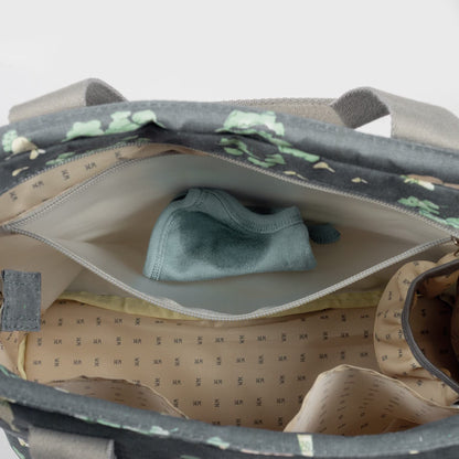 Walking Mum “Baobab” anthracite baby bag with changing mat
