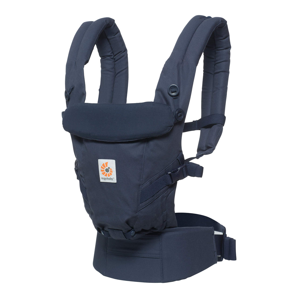 Ergobaby Adapt ergonomic baby carrier, 0–3 years, up to 20 kg, 3 carrying positions, dark blue