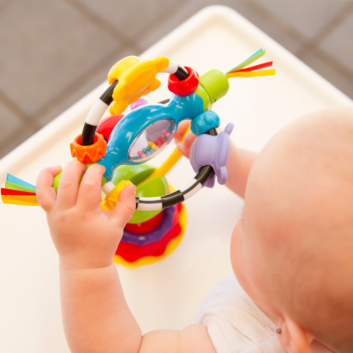 Playgro pöörlev kõristi iminapaga, alates 6 kuust