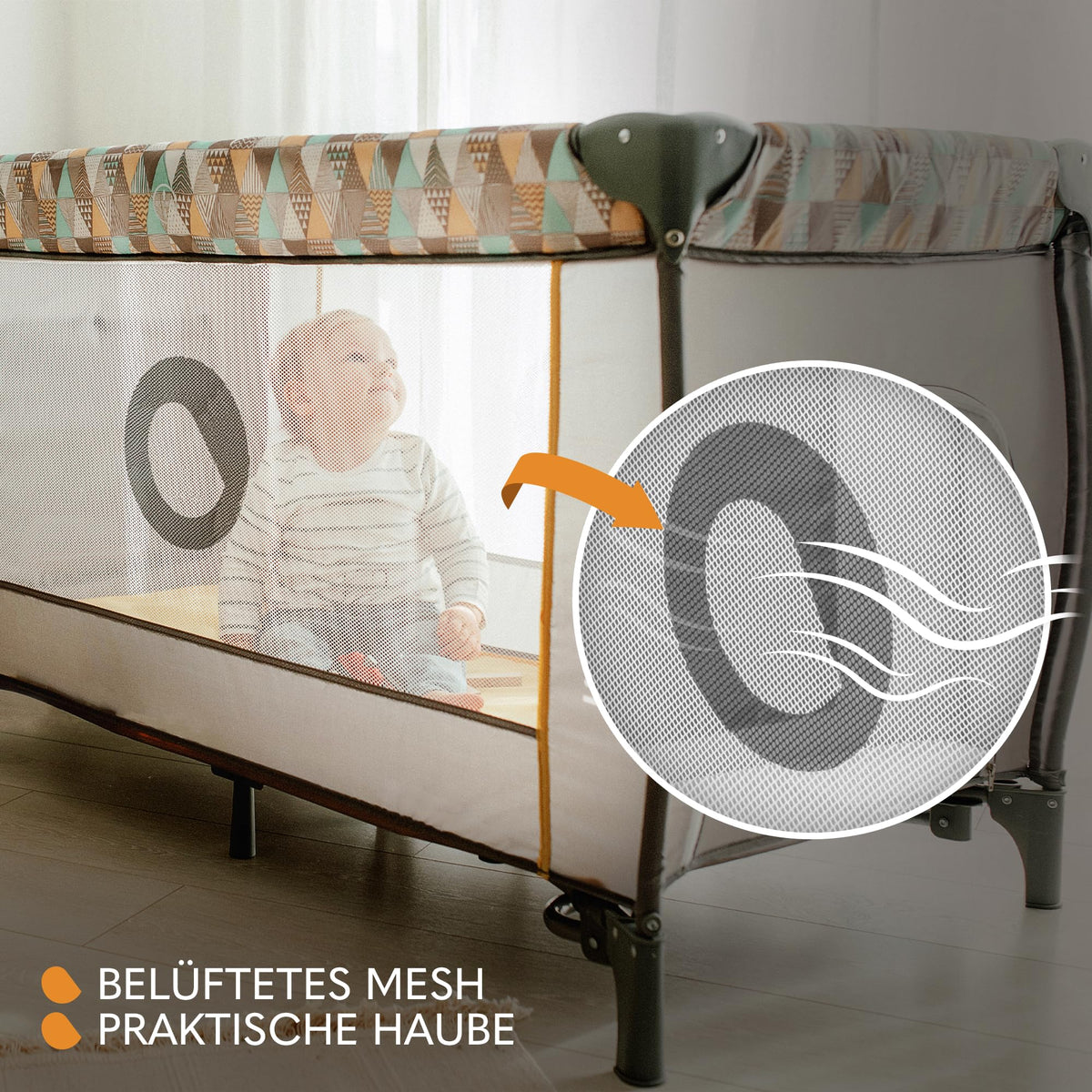 Lionelo Sven Plus 4-ühes reisivoodi mähkimislauaga kuni 15 kg, hall (Grey Scandi)