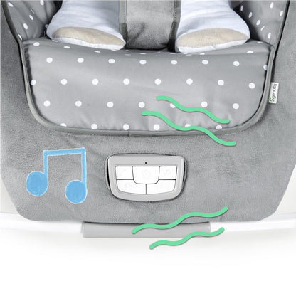 Ingenuity 2-in-1 Cuddle Lamb baby bouncer and rocker 0–30 months