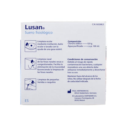 Hartmann Lusan füsioloogiline lahus 30 × 5 ml