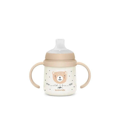 SUAVINEX Night & Day õppetass 150 ml, Wild&Free bež